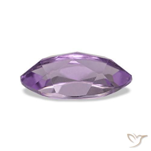 Amethyst Gemstone in 10 x 5 mm (calibrated) Size for Sale, Amethyst Stone in Medium Violet Color