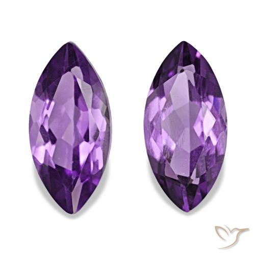 1.96ctw Vivid Violet Amethyst, Marquise, VS