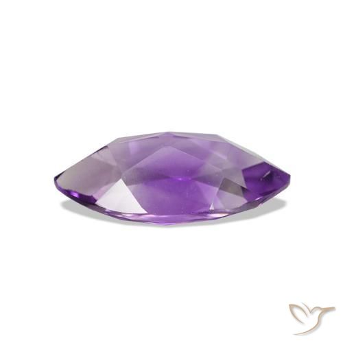 Amethyst Gemstone in 10 x 5 mm (calibrated) Size for Sale, Amethyst Stone in Medium Violet-Pink Color