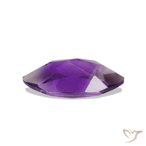 Amethyst Gemstone in 10 x 5 mm (calibrated) Size for Sale, Amethyst Stone in Medium Violet Color
