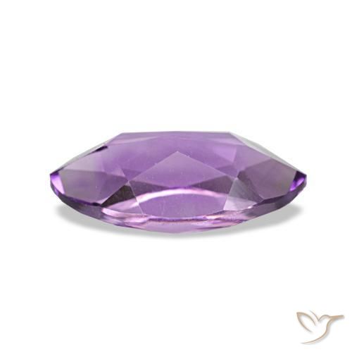 Amethyst Gemstone in 10 x 5 mm (calibrated) Size for Sale, Amethyst Stone in Deep Purplish Violet Color