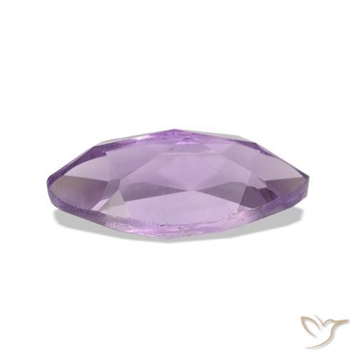 Amethyst Gemstone in 10 x 5 mm (calibrated) Size for Sale, Amethyst Stone in Light-Medium Violet Color