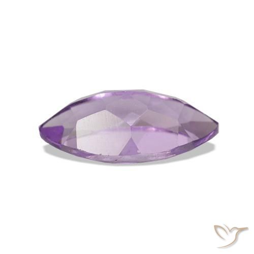 Amethyst Gemstone in 10 x 5 mm (calibrated) Size for Sale, Amethyst Stone in Light-Medium Violet Color