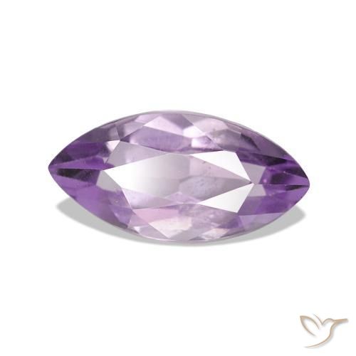 1.13 ct Violet Amethyst Stone, Natural Amethyst in Marquise Facet Shape for Sale