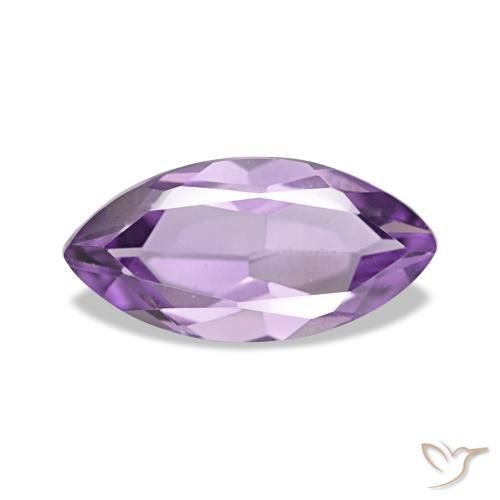 1.02ct Light-Medium Violet Amethyst, Marquise, VVS