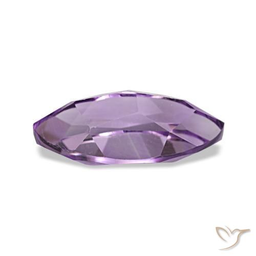 Amethyst Gemstone in 10 x 5 mm (calibrated) Size for Sale, Amethyst Stone in Light-Medium Violet Color