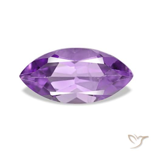 1.02ct Medium Light Purplish-Violet Amethyst, Marquise, VS