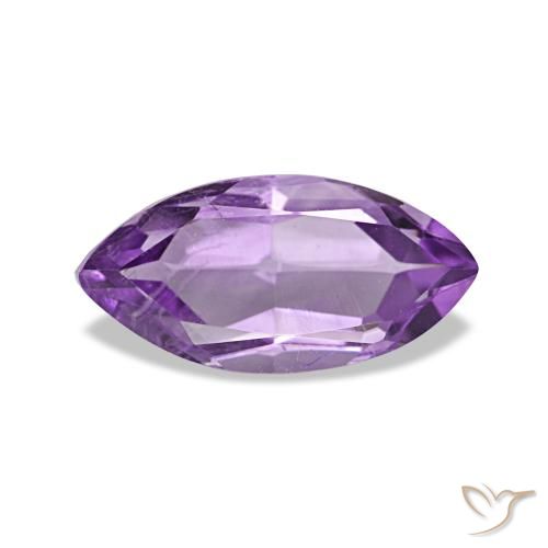 1.16ct Medium Light Purplish-Violet Amethyst, Marquise, VS