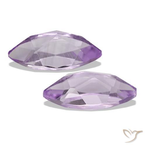 Amethyst Gemstones in 10 x 5 mm (calibrated) Size for Sale, Amethyst Stones in Iris Violet Color
