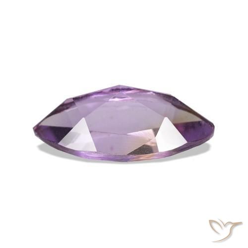 Amethyst Gemstone in 10 x 5 mm (calibrated) Size for Sale, Amethyst Stone in Light-Medium Violet Color