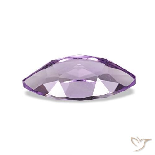 Amethyst Gemstone in 10 x 5 mm (calibrated) Size for Sale, Amethyst Stone in Light-Medium Violet Color