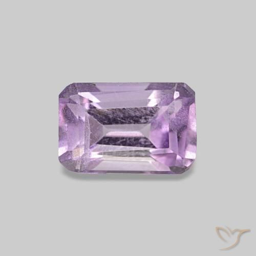 0.48ct Iris Violet Amethyst, Emerald Cut, VS