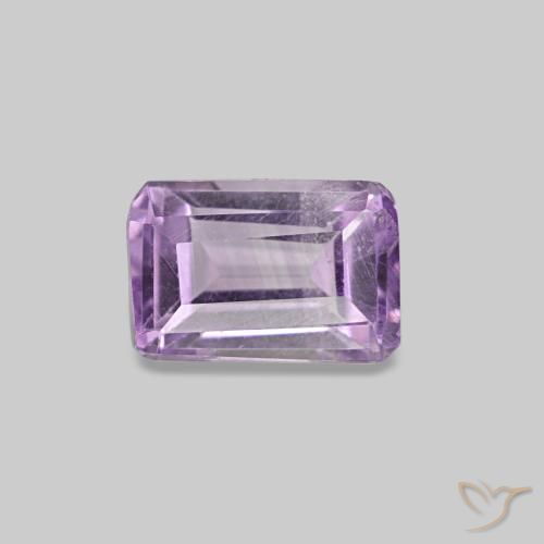 0.46ct Iris Violet Amethyst, Emerald Cut, VS