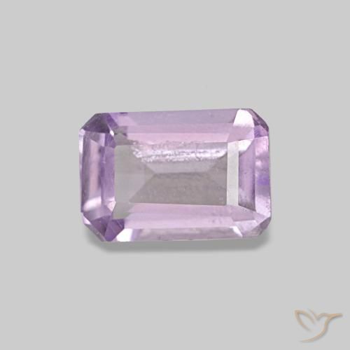 0.52ct Violet Amethyst, Emerald Cut, VS
