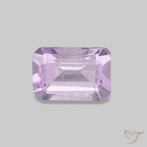 0.51ct Violet Amethyst, Emerald Cut, VS