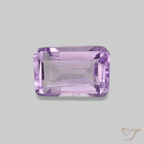 0.44ct Violet Amethyst, Emerald Cut, SI