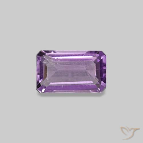 0.29ct Violet Amethyst, Emerald Cut, VS-SI