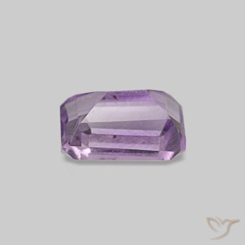Amethyst Gemstone in 6 x 4 mm (calibrated) Size for Sale, Amethyst Stone in Light Grayish Pink-Violet Color