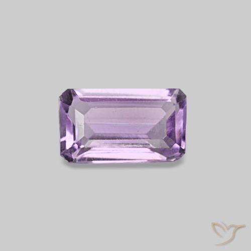 0.24ct Violet Amethyst, Emerald Cut, VS-SI