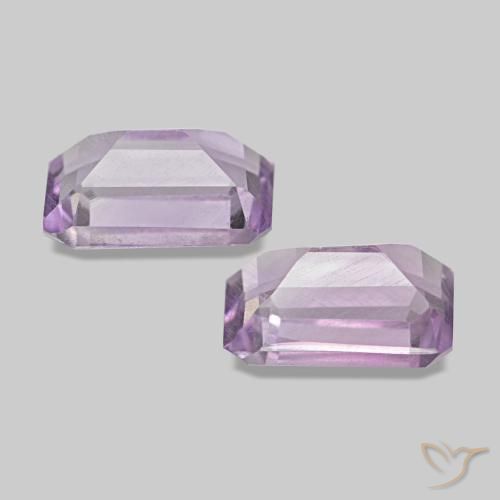 Amethyst Gemstones in 6 x 4 mm (calibrated) Size for Sale, Amethyst Stones in Light Pinkish Violet Color