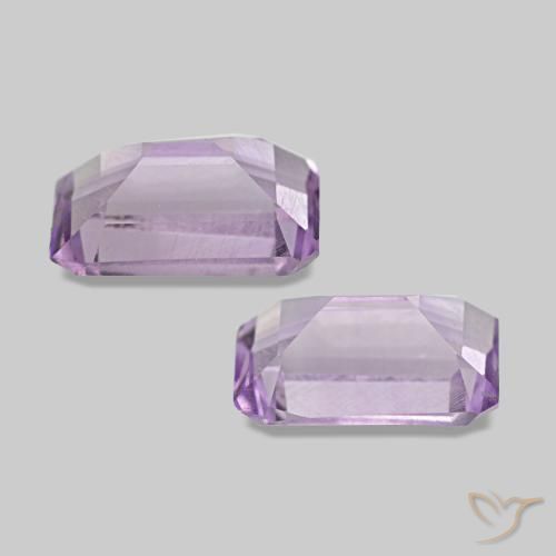 Amethyst Gemstones in 6 x 4 mm (calibrated) Size for Sale, Amethyst Stones in Light Pinkish Violet Color