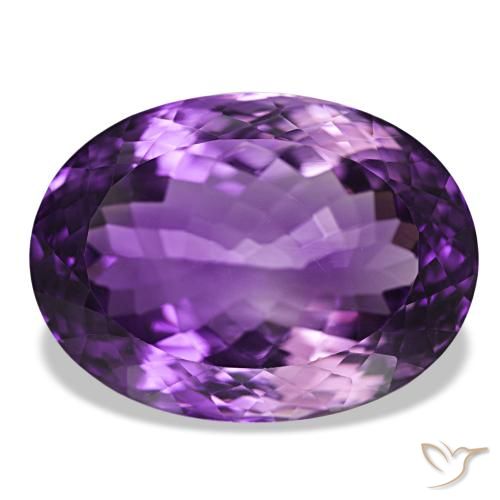 39.87ct Vivid Violet Amethyst, Oval, VVS-VS
