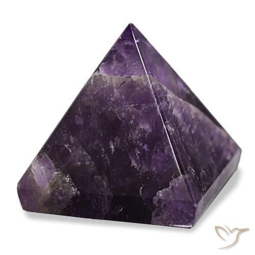 115.90 ct Violet Amethyst Stone, Natural Amethyst in Pyramid Cabochon Shape for Sale