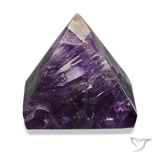 109.54ct Deep Violet Amethyst, Square, Opaque