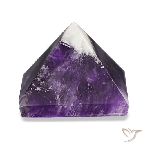 85.83Ct Medium Violet Amethyst, Square, Opaque