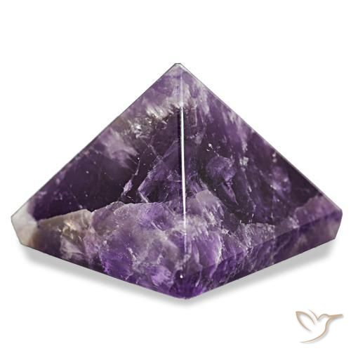 Amethyst Gemstone in 29.1 x 28.8 mm Size for Sale, Amethyst Stone in Medium Deep Violet Color