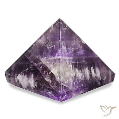 Amethyst Gemstone in 28.6 x 28.3 mm Size for Sale, Amethyst Stone in Medium Deep Violet Color