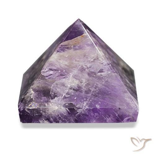 96.40Ct Medium Deep Violet Amethyst, Square, Opaque
