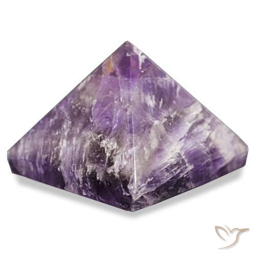 Amethyst Gemstone in 27.4 x 27.2 mm Size for Sale, Amethyst Stone in Medium Deep Violet Color