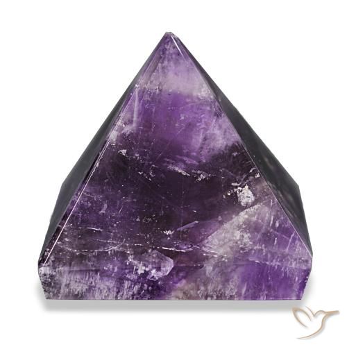 120.37Ct Medium Deep Violet Amethyst, Square, Opaque