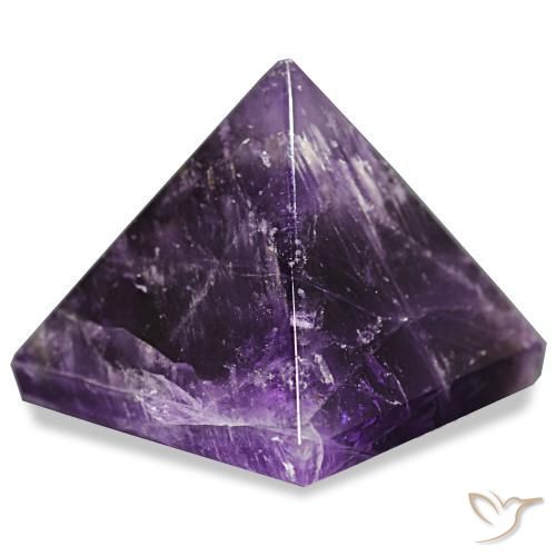 Amethyst Gemstone in 28.7 x 28.2 mm Size for Sale, Amethyst Stone in Medium Deep Violet Color