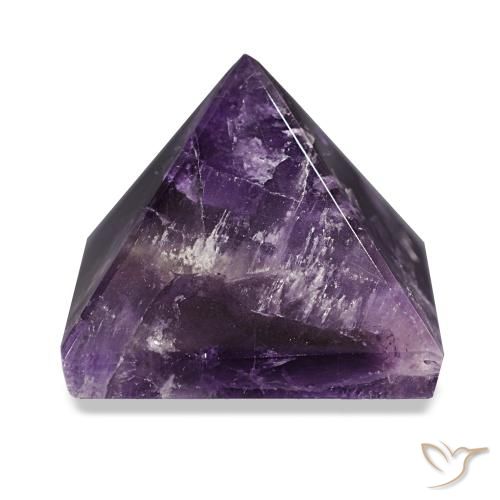 98.38Ct Deep Violet Amethyst, Square, Opaque