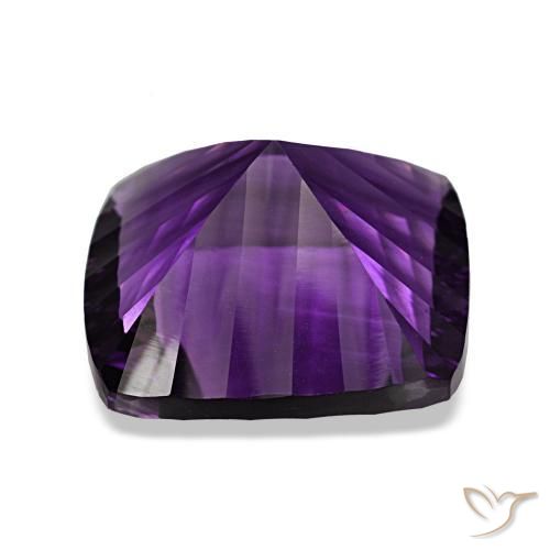 Amethyst Gemstone in 18 x 18 mm (calibrated) Size for Sale, Amethyst Stone in Intense Violet Color