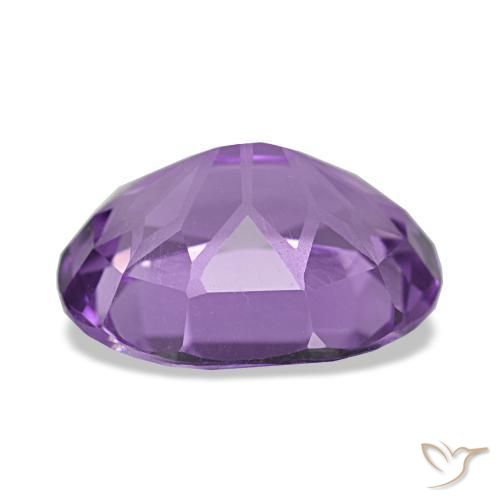 Amethyst Gemstone in 12 x 10 mm (calibrated) Size for Sale, Amethyst Stone in Deep Violet Color