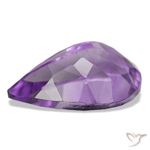 Amethyst Gemstone in 15 x 10 mm (calibrated) Size for Sale, Amethyst Stone in Medium Violet Color