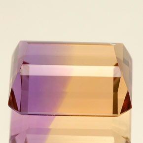 Ametrine Gemstone in 12 x 10 mm (calibrated) Size for Sale, Ametrine Stone in Bi-Color Color
