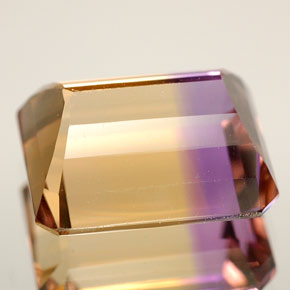Ametrine Gemstone in 12 x 10 mm (calibrated) Size for Sale, Ametrine Stone in Bi-Color Color