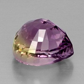Ametrine Gemstone in 15.9 x 14.3 mm Size for Sale, Ametrine Stone in Bi-Color Color