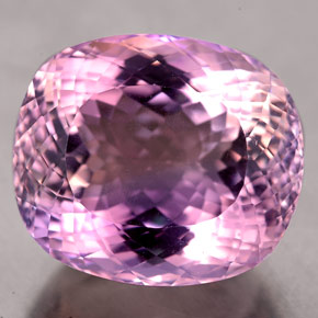 23.99 ct Bi-color Ametrine Gemstone, Ametrine Gem in Cushion-Cut Shape for Sale.