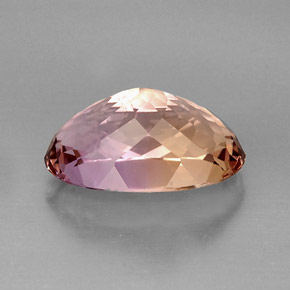 Ametrine Gemstone in 20.8 x 13.6 mm Size for Sale, Ametrine Stone in Bi-Color Color