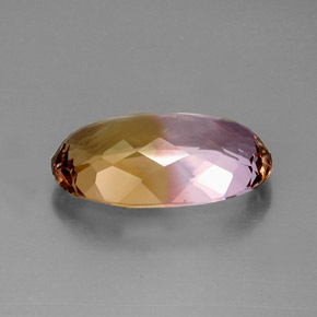 Ametrine Gemstone in 24.6 x 14.4 mm Size for Sale, Ametrine Stone in Bi-Color Color