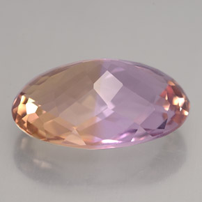 Ametrine Gemstone in 20.1 x 13.6 mm Size for Sale, Ametrine Stone in Bi-Color Color