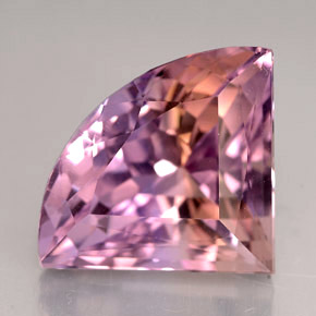 12.52 ct Bi-color Ametrine Stone, Natural Ametrine in Fancy Facet Shape for Sale