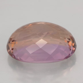Ametrine Gemstone in 18.2 x 14.5 mm Size for Sale, Ametrine Stone in Bi-Color Color