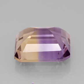Ametrine Gemstone in 12 x 11 mm Size for Sale, Ametrine Stone in Bi-Color Color