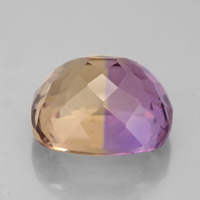 Ametrine Gemstone in 12.7 x 11.3 mm Size for Sale, Ametrine Stone in Bi-Color Color